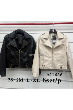 Kurtki skórzane damskie (S-XL) B21626