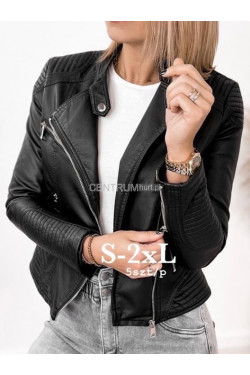 Kurtki skórzane damskie (S-2XL) 8135