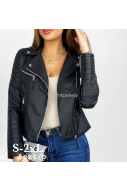 Kurtki skórzane damskie (S-2XL) 8136