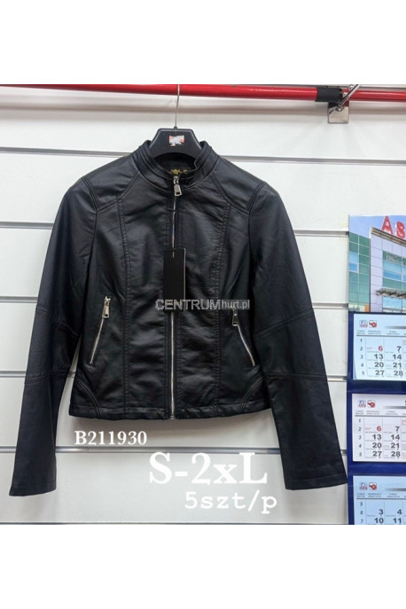 Kurtki skórzane damskie (S-2XL) 1