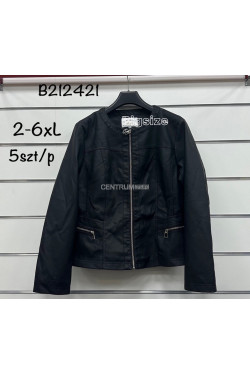 Kurtki skórzane damskie (2XL-6XL) 2421