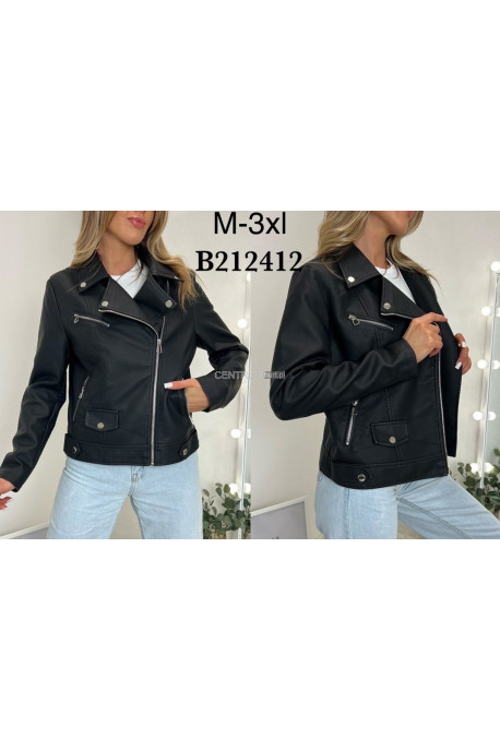 Kurtki skórzane damskie (M-3XL) 1