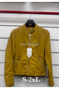 Kurtki skórzane damskie (S-2XL) 8177