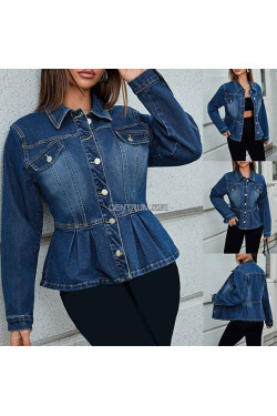 Kurtka jeansowa damska (XS-XL) 7849