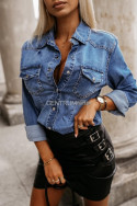 Kurtka jeansowa damska (XS-XL) 1