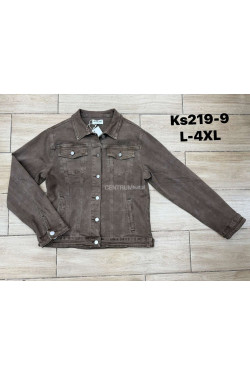 Kurtka jeansowa damska (L-4XL) KS219-9