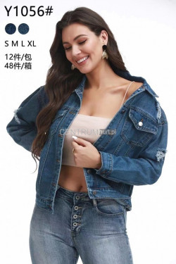 Kurtka jeansowa damska (S-XL) Y1056