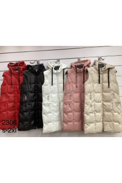 Kurtki kamizelki damskie (S-2XL) 2306