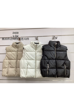 Kurtki kamizelki damskie (S-2XL) 2409