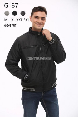 Kurtki kamizelki męskie (M-3XL) G-67