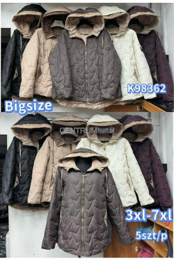 Kurtki damskie przejściowe (3XL-7XL) K98362