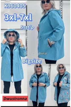 Kurtki damskie przejściowe (3XL-7XL) K960405