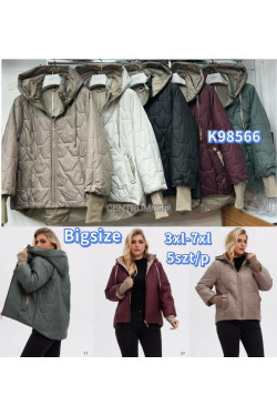 Kurtki damskie przejściowe (3XL-7XL) K98566