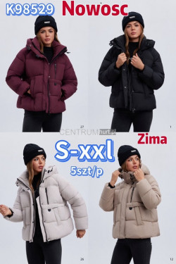 Kurtki damskie zimowe (S-2XL) K98529