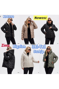 Kurtki damskie zimowe (3XL-7XL) K98390