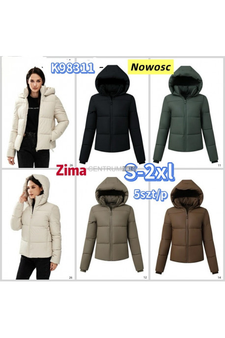 Kurtki damskie zimowe (S-2XL) 1