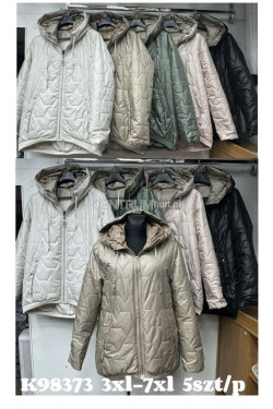 Kurtki damskie przejściowe (3XL-7XL) K98373