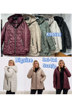Kurtki damskie przejściowe (3XL-7XL) K98516