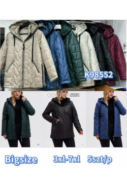 Kurtki damskie przejściowe (3XL-7XL) K98552