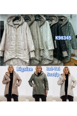 Kurtki damskie przejściowe (3XL-7XL) K98345