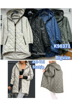 Kurtki damskie przejściowe (3XL-7XL) K98371