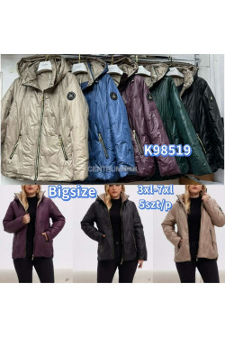 Kurtki damskie przejściowe (3XL-7XL) K98519