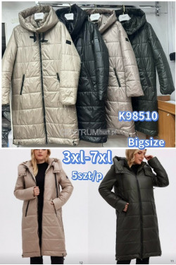 Kurtki damskie przejściowe (3XL-7XL) K98510