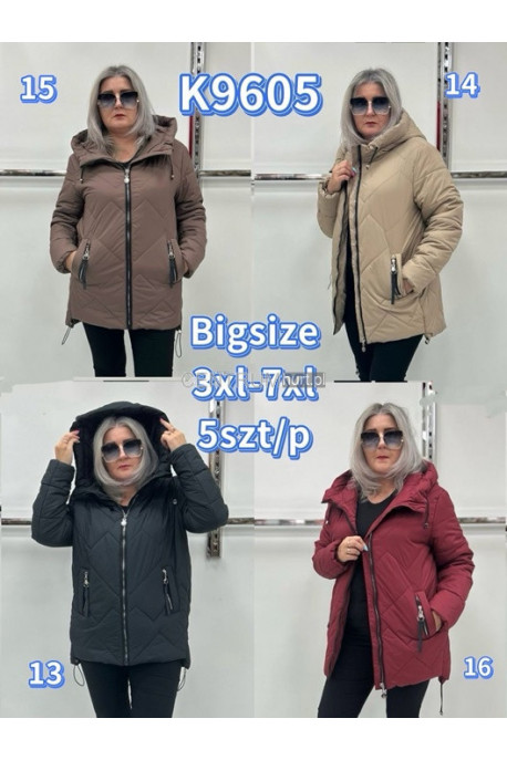 Kurtki damskie przejściowe (3XL-7XL) 1