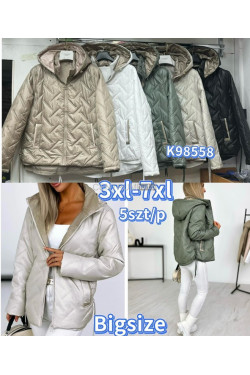 Kurtki damskie przejściowe (3XL-7XL) K98558