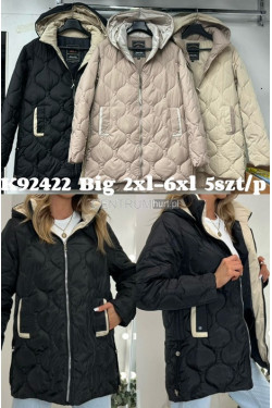Kurtki damskie przejściowe (2XL-6XL) K92422