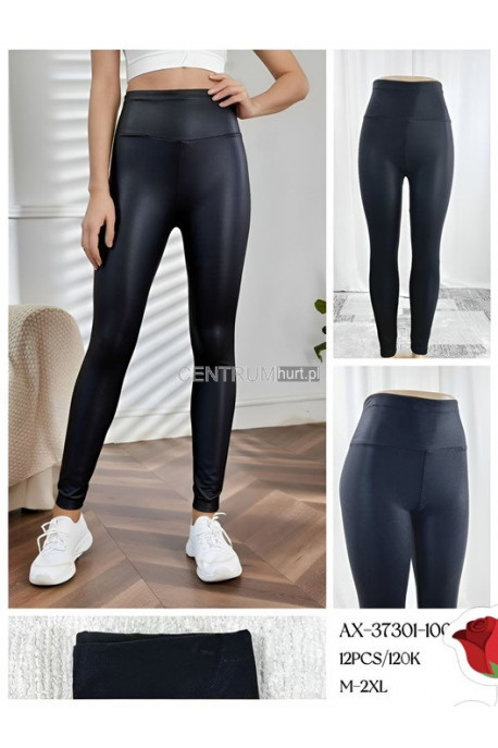 Leginsy skórzane damskie (2XL-5XL) 1