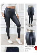 Leginsy skórzane damskie (2XL-5XL) 1