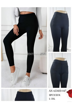 Leginsy damskie (L-3XL) AX-65403-145