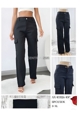 Spodnie damskie (S-XL) AX-103126-100