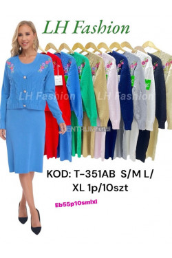 Komplet damskie (S-XL) T-351AB