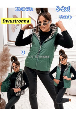 Kurtki kamizelki damskie (S-2XL) K960419