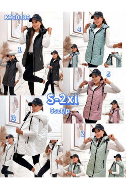 Kurtki kamizelki damskie (S-2XL) 60389