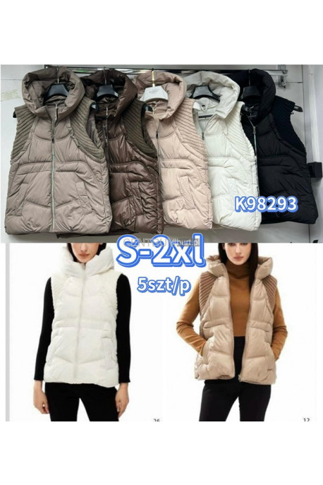 Kurtki kamizelki damskie (S-2XL) 1