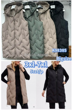 Kurtki kamizelki damskie (3XL-7XL) K98385