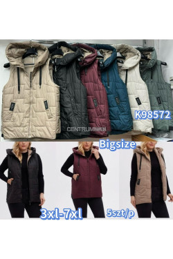 Kurtki kamizelki damskie (3XL-7XL) K98572