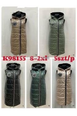 Kurtki kamizelki damskie (S-2XL) K98155