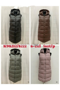 Kurtki kamizelki damskie (S-2XL) K98212