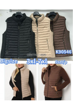 Kurtki kamizelki damskie (3XL-7XL) K90546