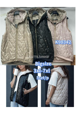 Kurtki kamizelki damskie (3XL-7XL) K98342