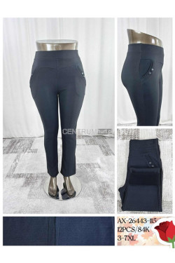 Spodnie damskie (3XL-7XL) AX-26443-115