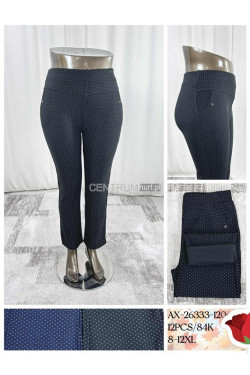 Spodnie damskie (8XL-12XL) AX-26333-120