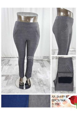 Spodnie damskie (3XL-7XL) AX-26449-115