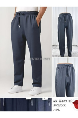 Spodnie dresowe męskie (L-4XL) AX-77409-115