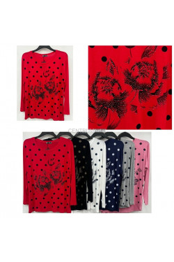 Bluzki damskie (XL-3XL) 8814