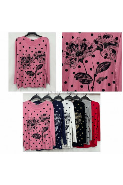 Bluzki damskie (XL-3XL) 8816